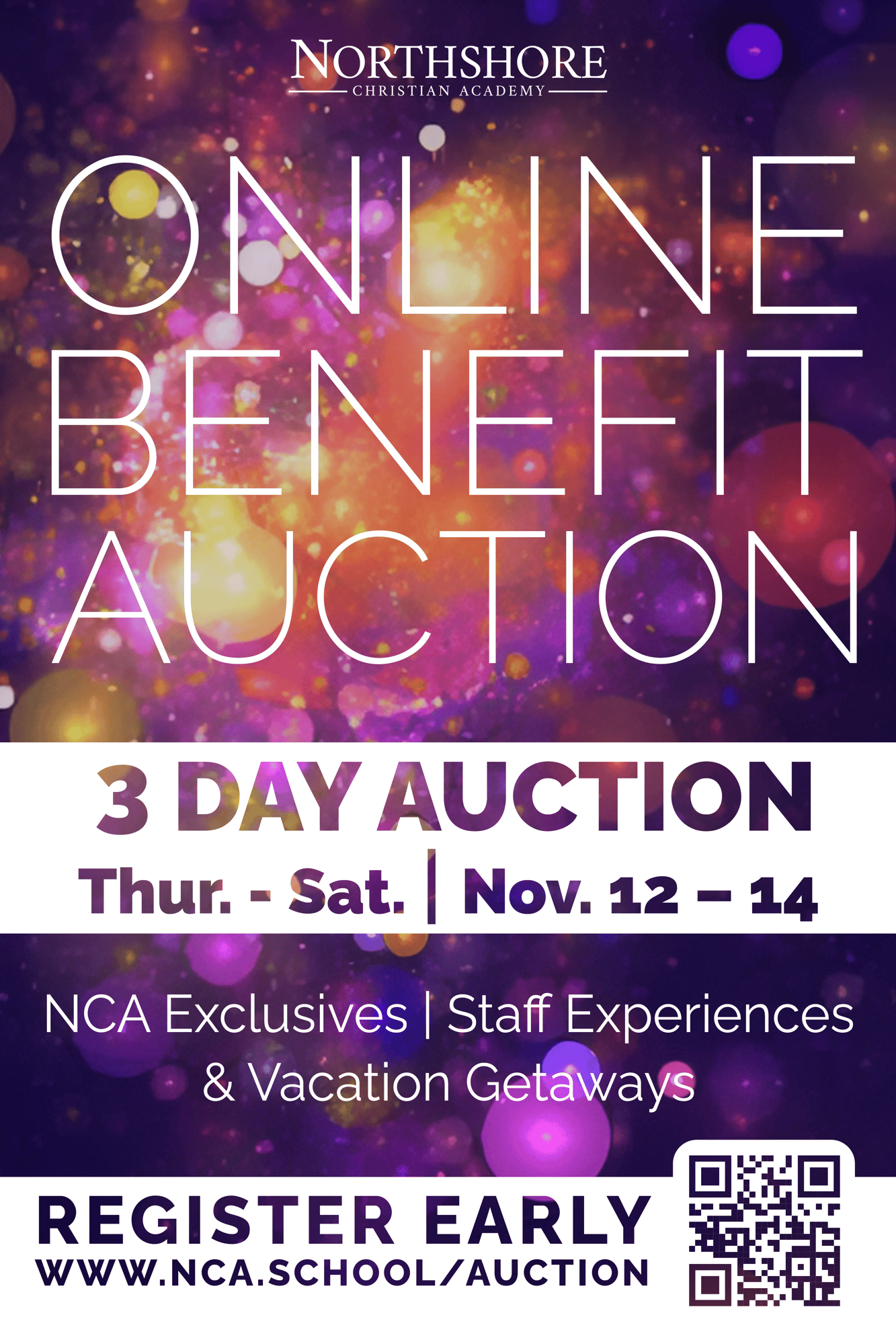 3 day auction poster 3 day auction poster