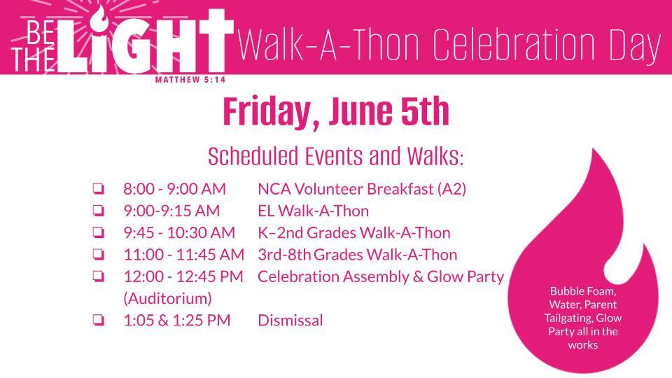 Day of Event Schedule (2)