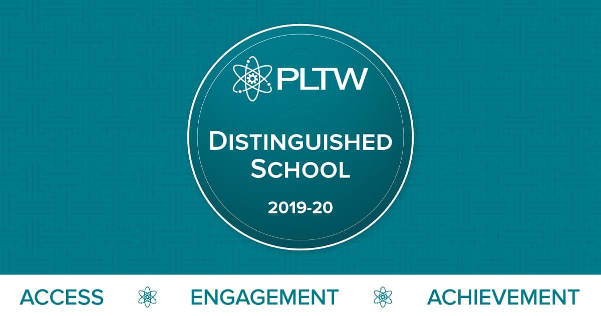 NCA Named a Project Lead The Way Distinguished STEM School
